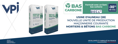 MORTIER & BETON BAS CARBONE