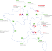 Carte VPI des dépôts en 2022