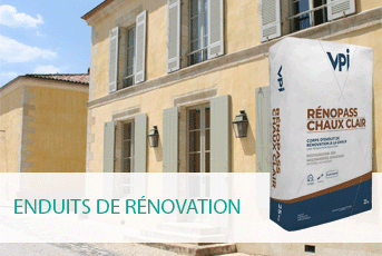 Enduits de rénovation