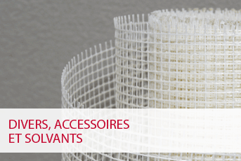 Accessoires et solvants