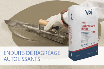 Enduits de ragréage autolissants